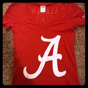 Alabama VS PINK tee like new XS